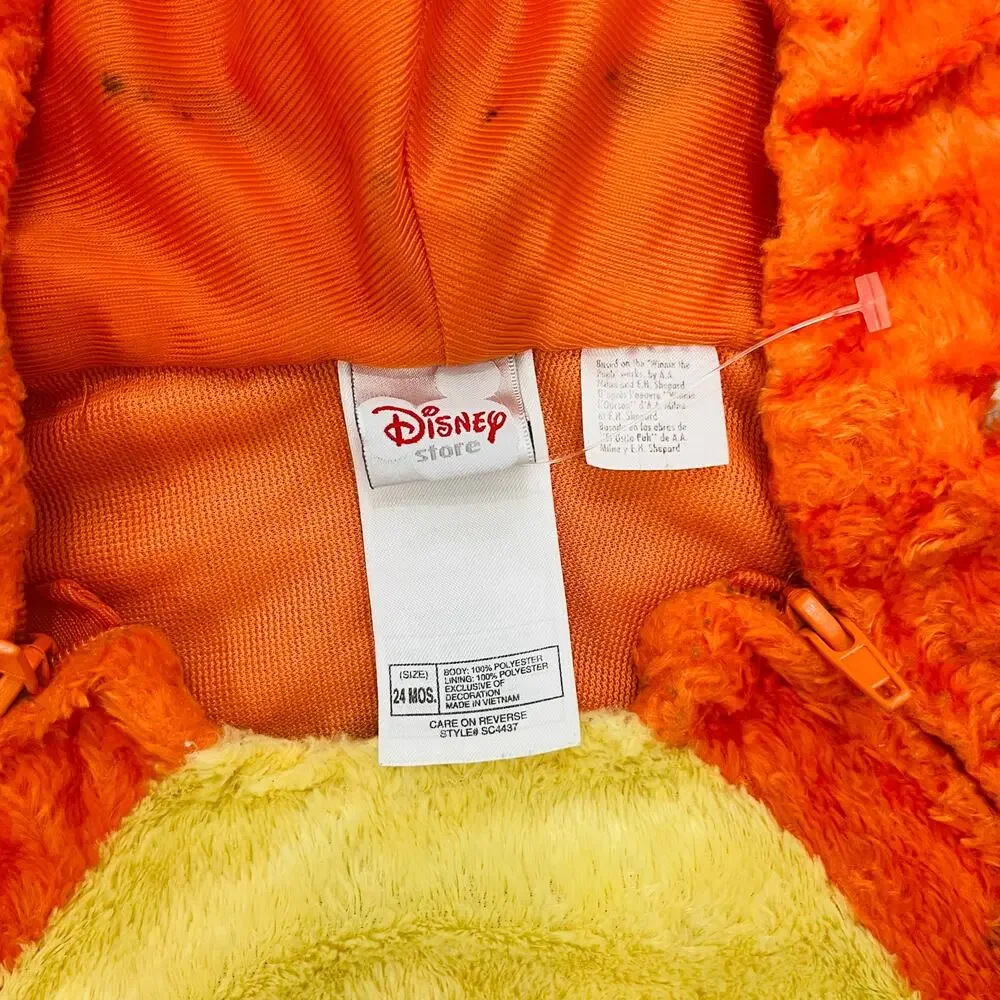 Disney Store Baby Tigger Halloween Costume Jumpsuit 24 Months Winnie The Pooh